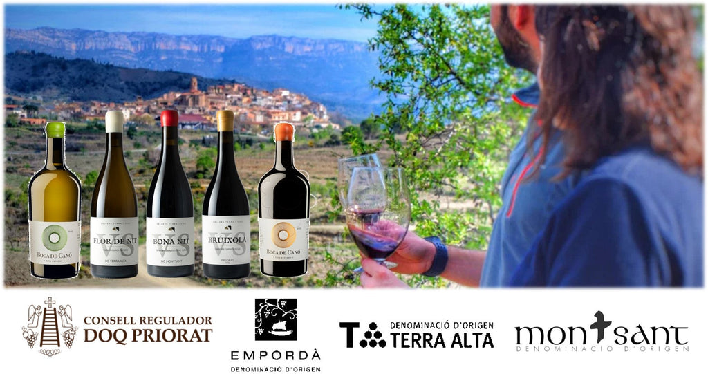 Jueves 16 de Octubre. Cata de vinos del Priorato, Montsant, la Terra Alta y el Empordá.